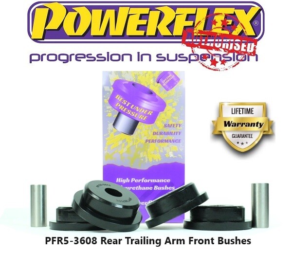Powerflex Rear Trailing Arm Poly Bushes For BMW E36 E46 M3 3 Series Z4 PFR5-3608