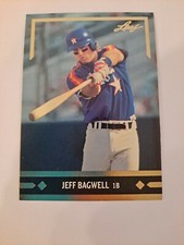 1991 Leaf Gold Rookies Jeff Bagwell ROOKIE RC #BC14 ⚾️⚾️⚾️💥💥🔥