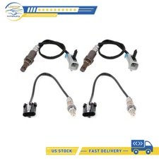 For 08-2009 Pontiac G8 6.0L O2 02 Oxygen Sensor Heated 4pcs Upstream Under