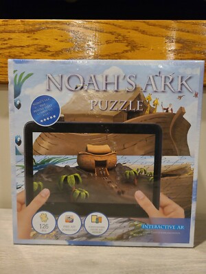 Augmented Reality Puzzle - Noah's Ark - 126 pieces, free app interactive AR NEW!