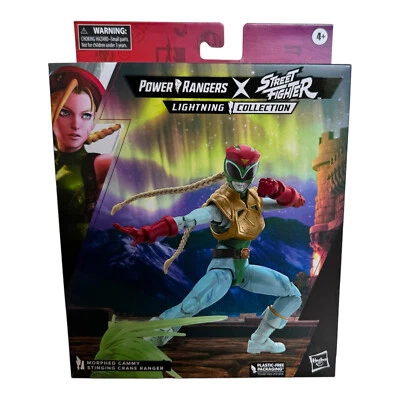 Power Rangers Actionfigur Morphed Cammy Stinging Crane Ranger Lightning Hasbro