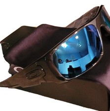    NEW   OAKLEY CRANKSHAFT OO9239-2660 BLACK BLUE MIRRORED SUNGLASSES 60-19