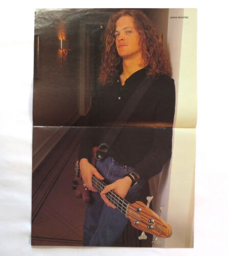 Metallica Magazin Centerfold Poster Kirk & Jason um 1989 Justice Era Thrash - Bild 3 von 3