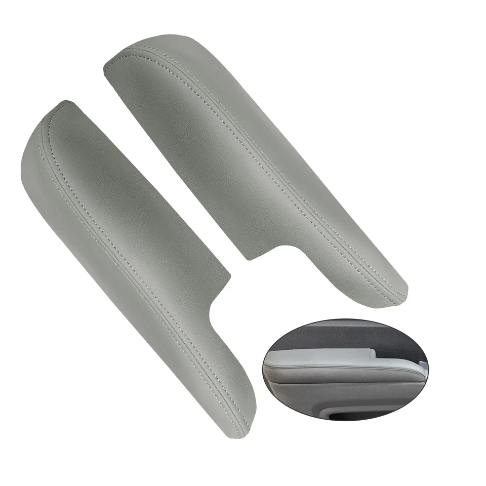 For 2006-2014 Honda Ridgeline Atlas Gray Front Door Panel Armrest Vinyl Cover Foto 3 de 4