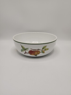 Royal Worcester ''Evesham Vale'' 7 7/8 Inch Serving Bowl / Large Fruit Bowl 