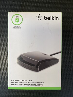 Open New BELKIN~USB Smart Card Reader F1DN008UTT Class A,B,C (broad) LOT OF 11