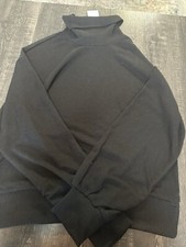 Sanctuary Women's Ruched Blouson Sleeve Turtleneck Sweater NWT SZ MED