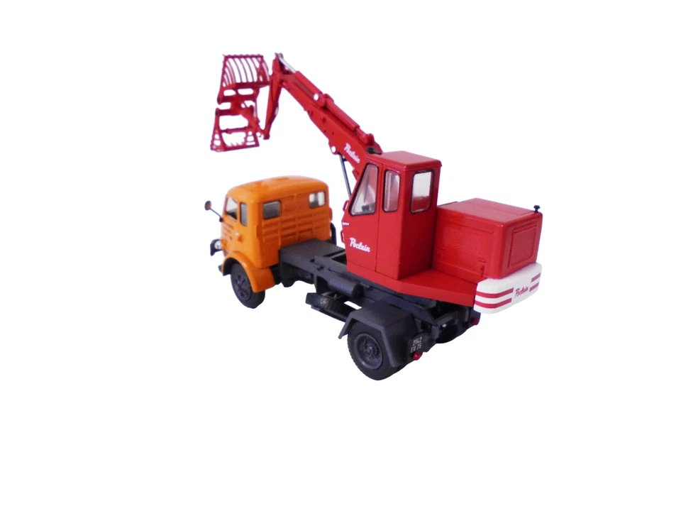 Saviem 4x4 avec Pelle Mécanique Poclain - 1/43 Camion Renault Altaya SM1 - Photo 4/4