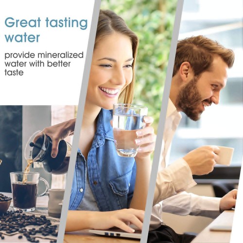 Alkaline in-line Water Replacement Filter - PH Enhancer, and Re-Mineralizer