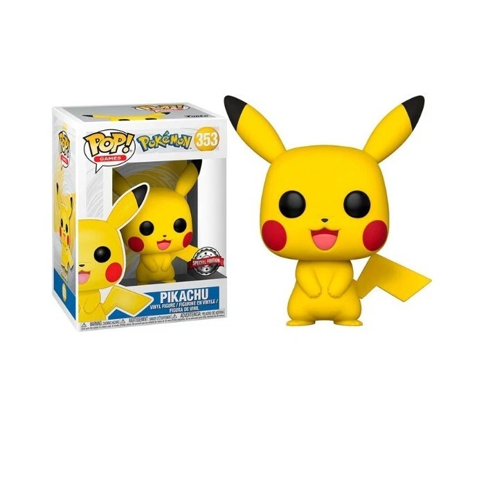 Figura Funko Pop! Juegos Pokémon Pikachu Modelo 353 | 31528 Edición Especial Fig - Imagen 3 de 4