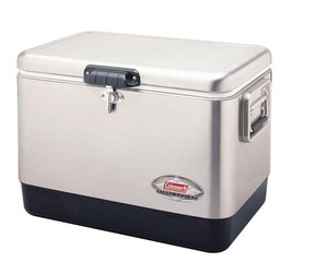 stainless steel ice chest