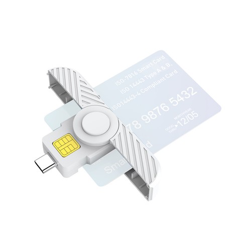Foldable DOD Type C Common Access CAC Smart SIM Card/IC Bank Chip Card Reader g