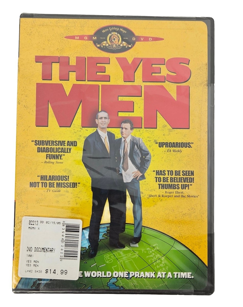 The Yes Men Movie DVD Documentary (2005) FACTORY SEALED FREE