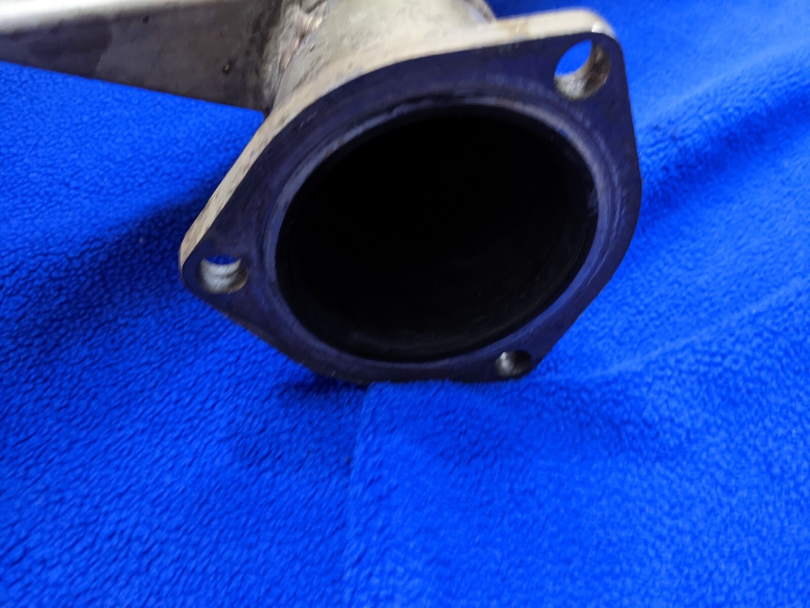 03-12 Bentley Continental Flying Spur left Exhaust Header Pipe flex joint oem