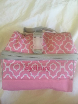 Pottery Barn Kids Retro Lunch Bag Snack Box Monogram Sydney Ebay