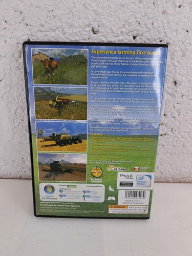 Farming Simulator 2011 (PC) Game Farm Sim Experience Run Your Own Farm - Picture 2 of 4