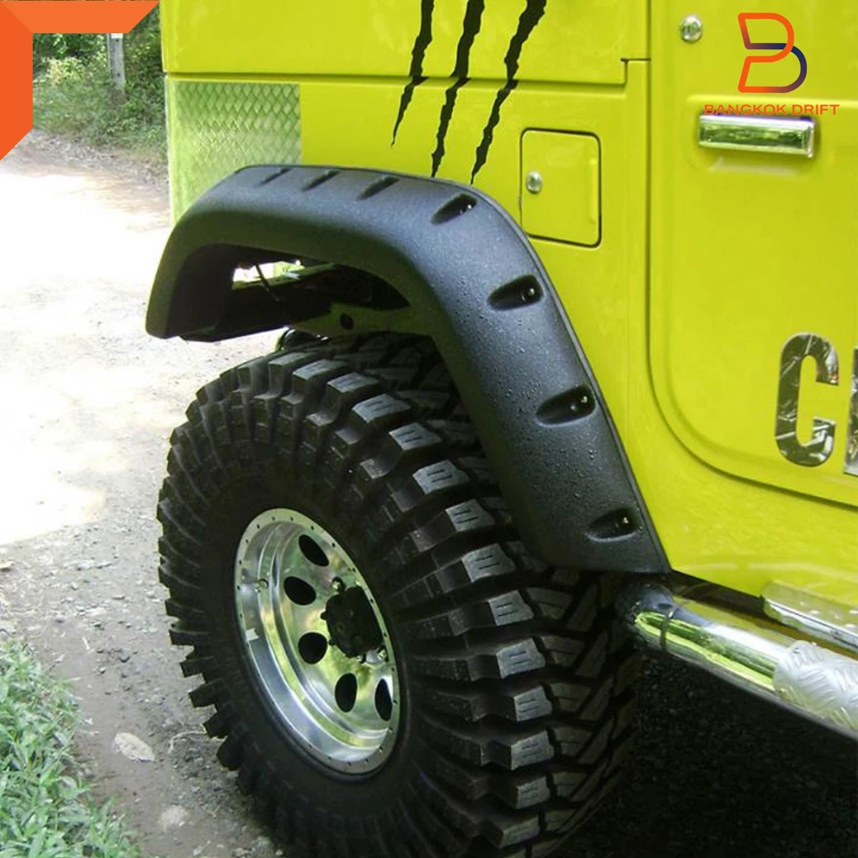 Jungle OFFROAD 4X4 Guardabarros Arco Acampanado PARA TOYOTA LAND CRUISER FJ40 BJ40 Serie 40 Foto 4 de 4