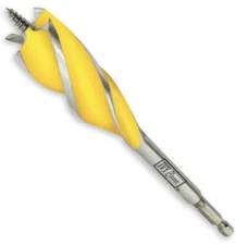 Ivy Classic 46262 1-1/2 X 6-1/4" Swift Bore 4-Cutter Auger Bit, 1/Card, 1-1/2 X 