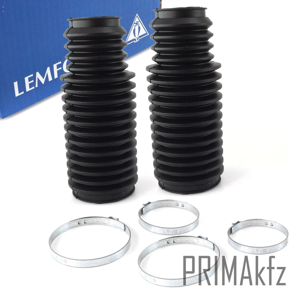 2x Tirants avant Gauche / Droite + Lemförder Soufflet pour BMW 5er E39 - Photo 3/3