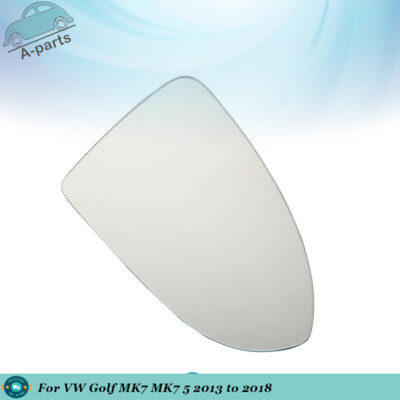 New Right Side Mirror Glass Heated Convex with Plate For VW GOLF MK7 MK7.5 13-18