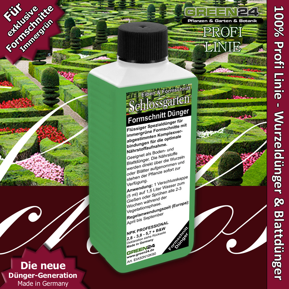 Formschnitt Pflanzen Dnger Eiben-Dnger Schlossgarten NPK Immergrn Dnger  | eBay.de