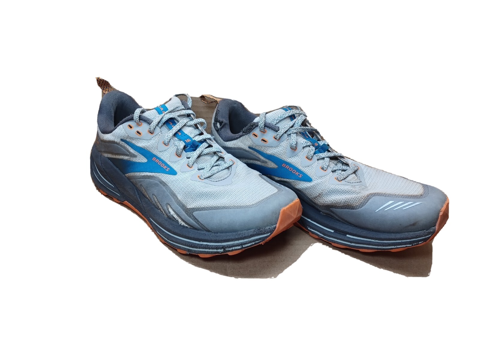 Size 9.5 Brooks Cascadia 16 Black/Gray/Multicolor for sale online eBay