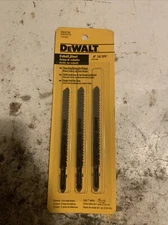 DEWALT Jigsaw Blade Set 3 pc 4 Inch 10TPI T-Shank Wood DW3760