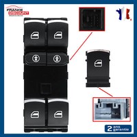 Fensterheberplatte Vorne Links + Rechter Knopf FüR Touran - 7P6959857