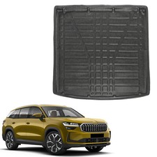 Kofferraumwanne Laderaumwanne Für Skoda Kodiaq Ab 2024 5-Sitzer Oberer Boden