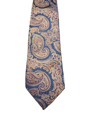 NH 1888 Nick Hilton All Silk Made In Italy Tie NWOT