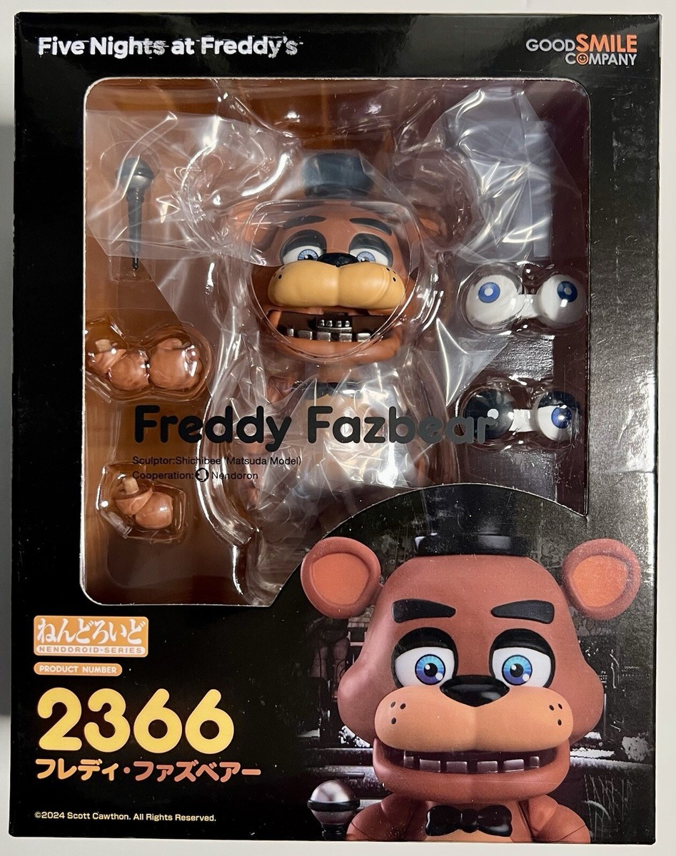 FNAF Freddy Fazbear Nendoroid Action Figure 2366, Five Nights at