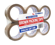 Tape Rolls Brown Strong Parcels Tapes Packaging 48mm x 66m