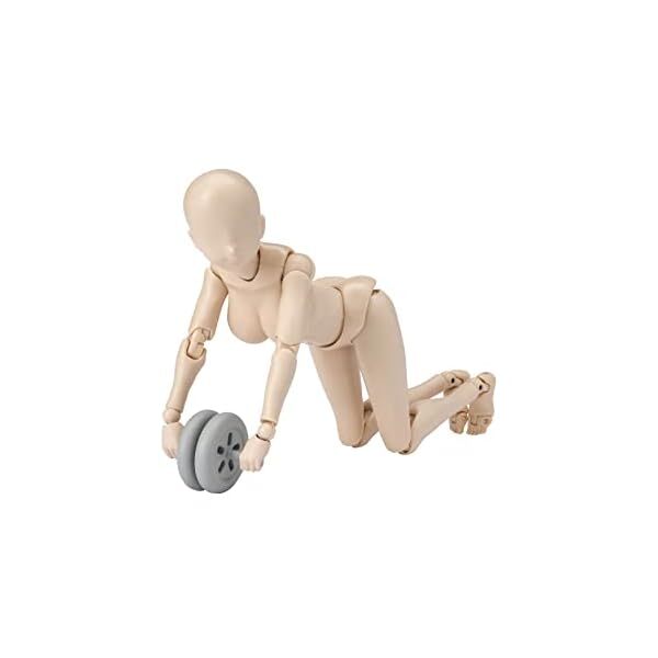 S.H.Figuarts Body-chan Kentaro Yabuki Edition DX Set (Pale orange ver.) 135m