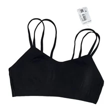 NWT💎 LULULEMON💎SIZE 10💎LIKE A CLOUD BRA RIBBED B-C💎BLACK💎SO COMFORTABLE