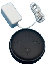 Echo Dot 3rd Generation Smart Speaker With Alexa Power Adapter Voice Controled