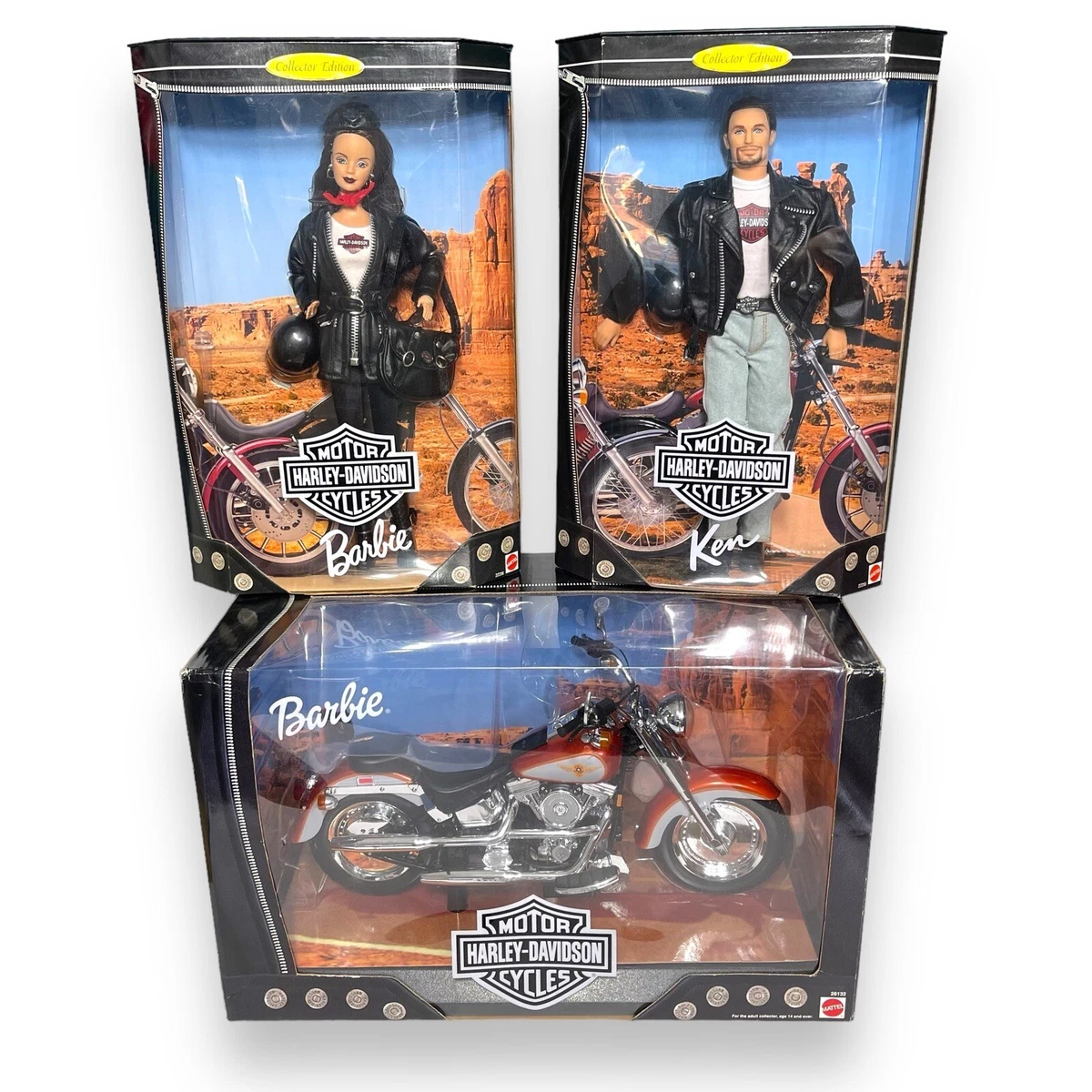 Harley davidson barbie and ken sale value