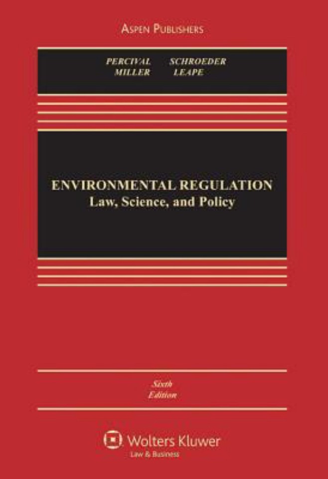 Environmental Regulation Law Science & Policy 6e 9780735584624 eBay