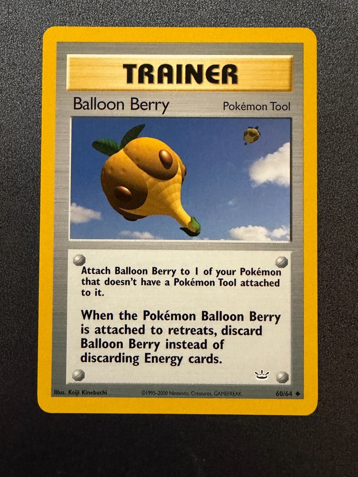 2001 Pokémon Neo Revelation -Balloon Berry- Uncommon Trainer 60/64