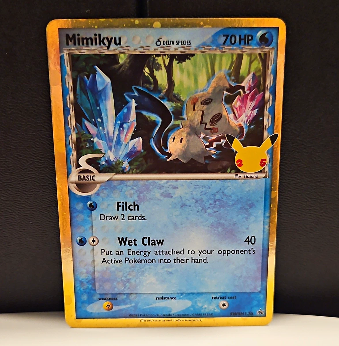 Mimikyu SWSH136 SWSH: Sword & Shield Promo Cards for sale | eBay