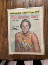 The Sporting News October 25, 1975 Rick Barry,Golden State Warriors
