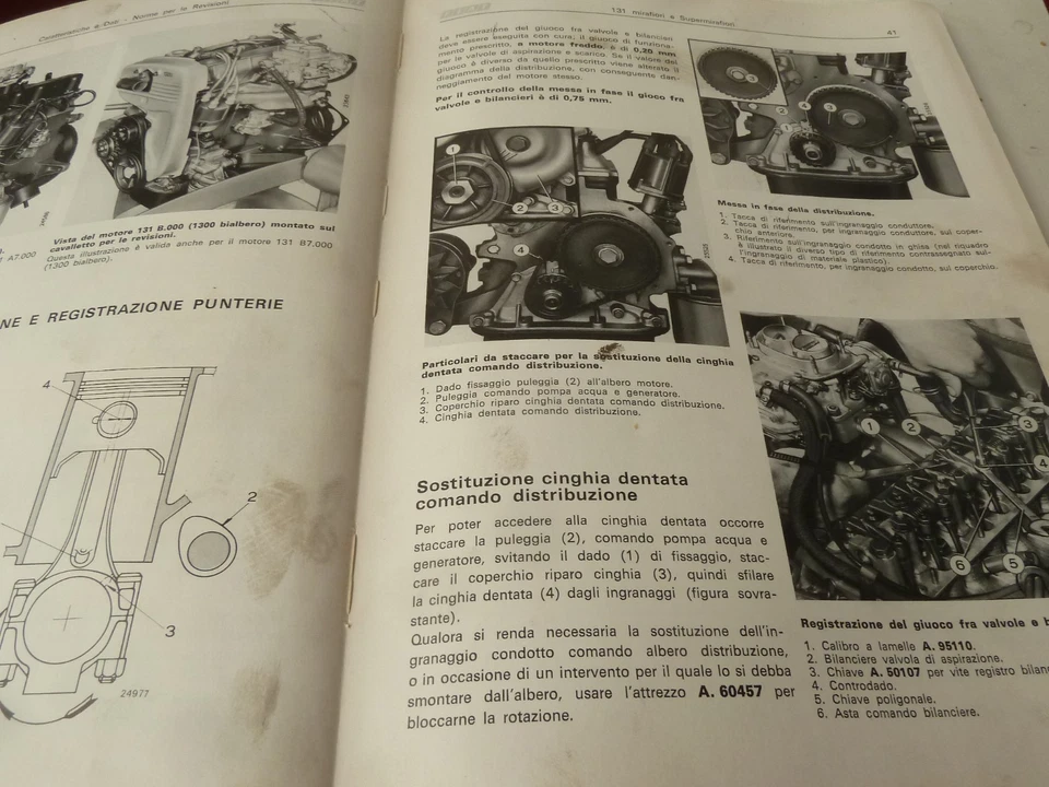 FIAT 131 - NORME PER LE REVISIONI! ORIGINALE! - Immagine 4 di 4