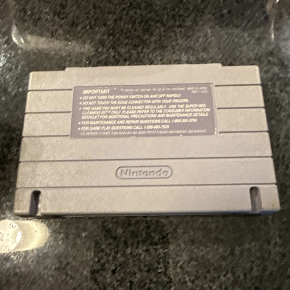 Pilotwings Pilot Wings Super Nintendo SNES Official Original Authentic OEM Works - Image 2 of 4