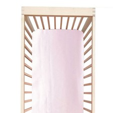 100 Silk Mini Crib Sheet Fitted for Pack N Play or Portable Playard, Soft Sm...