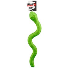 Tough Stuff Slithery Snake Dog Toy Tough & Durable Dog Toy - Green