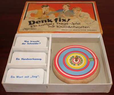 Fragespiel DENK FIX !  D.R.W.Z. aus Nürnberg in der OVP (x1)