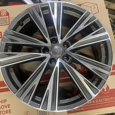 Audi Machined Grey A6 Oem Wheel 20 2019-2024 Rim Original Factory 59060 Audi Machined Grey A6 Oem Wheel 20 2019-2024 Rim Original Factory 59060