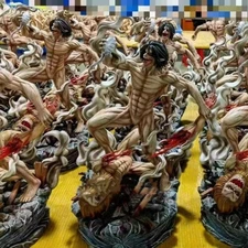 LC Studio Attack On Titan Eren Yeager Resin Model In Stock Agito no kyojin Led