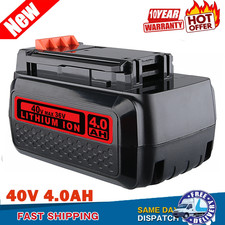 40V 4.0Ah LBX2040 for Black and Decker 40 Volt Lithium Battery LBXR36 LBX1540 US
