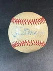 JOE DIMAGGIO SIGNED SPECIAL LEAGUE YANKEES BASEBALL W/ JSA COA LOA CERT AUTO