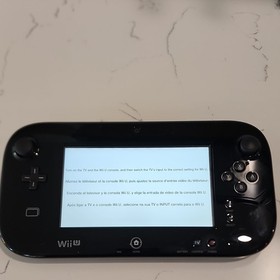 Nintendo Wii U 32GB Black Console w/ WUP-010(USA) GamePad, Pro Controller